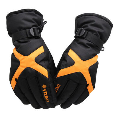

IZTOSS motorcycle thick cotton gloves warm windproof waterproof cycling winter plus velvet men&women outdoor skiing universal electric battery car racing riding cold
