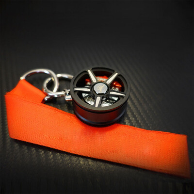 

Metal Wheel Hub Hanging Ornaments Auto Interior Rear View Mirror Car Hanging Accessories Automobiles Gift