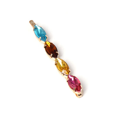 

2019 good quality 5 colors pineapple crystal dangle drop earrings women Brand Rhinestones Earrings wholesale