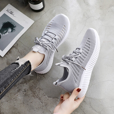 

Sports shoes women 2019 summer surface breathable summer shoes net red shoes womens small white shoes