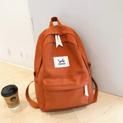 

Ins style schoolbag female Korean version of high school students large capacity ancient sense girl double shoulder Bausen campus