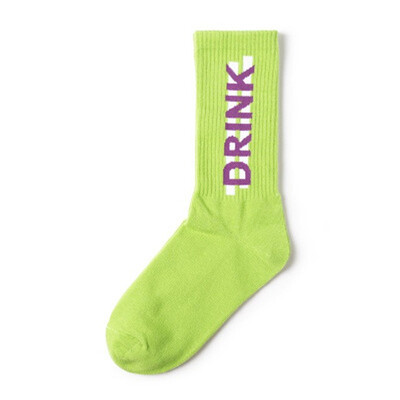 

Combed Cotton Fashion Hip Hop Skateboard Street Dance Socks Female Mens Socks New Tide Hip Hop Socks 1 order