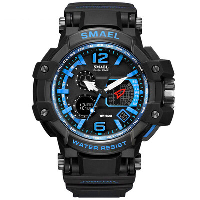 

Gobestart SMAEL Sport Watch Men Digital LED Electronic Watches Rubber Quartz Wristwatches