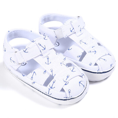 

2018 Male Baby New Sandals Newborn Summer Casual Hollow Breathable Soft Sandals Childrens Shoes