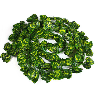 

12Pcs 2m Grape Leaf Rattan Simulation Plants Vine Festival Decoration