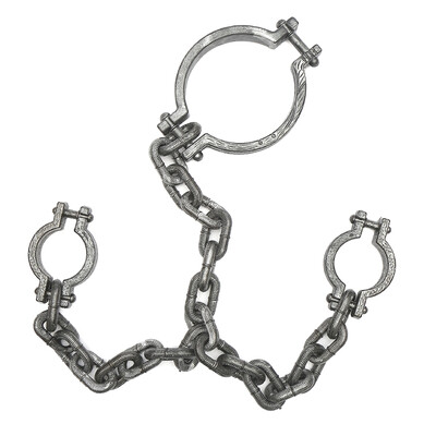 

New Hot Halloween Props Plastic Wrist Shackles Prison Chain Handcuffs Halloween Costume Party Trick Props For Halloween Party