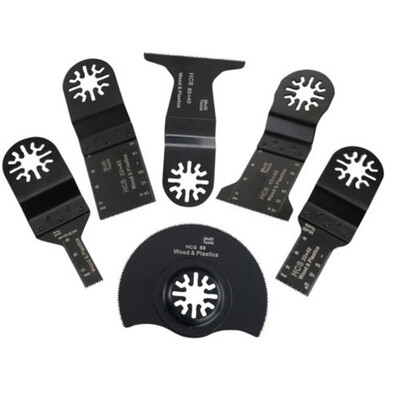 

6pcs Oscillating Muti Tool Saw Cutting Leaves for MultimasterFein Power Tool