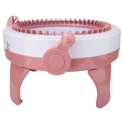 

Greensen DIY Plastic Hand Knitting Sewing Machine Children Weaving Toy Tool Accessories48 needles