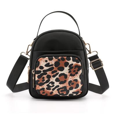 

Mini one-shoulder sloping bag fashion 100-pack Nylon Oxford handbag mobile phone pocket