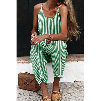 

Women Dungarees Harem Strap Strappy Pants Loose Clubwear Jumpsuit Playsuit Baggy Trousers Romper Overalls