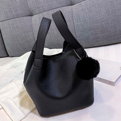 

Tailored Womens Fashion Solid Color Handbag Casual Large Capacity Shoulder Bag