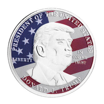 

Trump Commemorative Coin Non-currency Bitcoin Art Collection Tourism Gifts