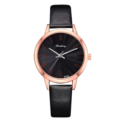 

Personality watch Korean fashion Roman numerals quartz watch high-grade solid color ladies watch