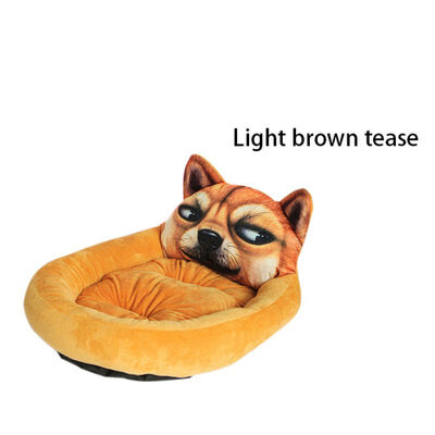 

Cute Pet Dog Bed Mats Animal Cartoon Shaped For Small Medium Dogs Pet Sofa Kennels Cat House Dog Pad Teddy Mats Big Blanket