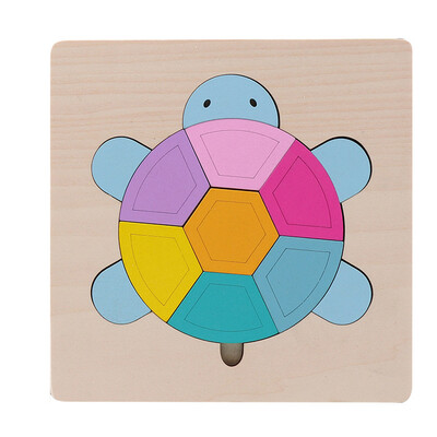 

Gotoamei Development Baby Toys 3D Wooden Puzzle Cartoon Learning Educational Kids Toy