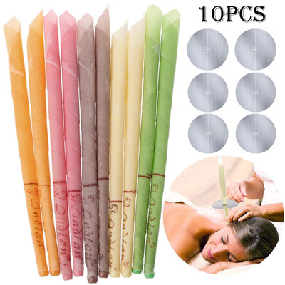 

〖Follure〗10pcs Beeswax Candling Cones Ear Wax Removal Kit With