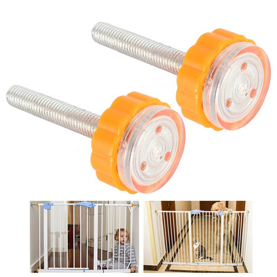 

Baby Safety Stairs Gate ScrewsBolts with Locking Nut Spare Part Accessories Kit