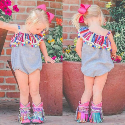 

Toddler Baby Girl Kids Outfit Bodysuit Romper Jumpsuit Sunsuit Clothes