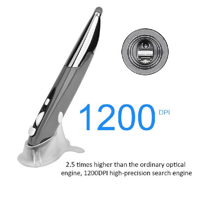 

PR-06 24Ghz Wireless Optical Touch-pen Mouse 80012001600DPI Wireless Mouse Pen with Stylus Function Handwriting Ergonomic Mice