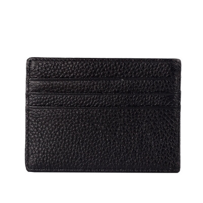 

Tailored Mini Neutral Leather Wallet Card Holder Wallet Credit ID Card Purse BK