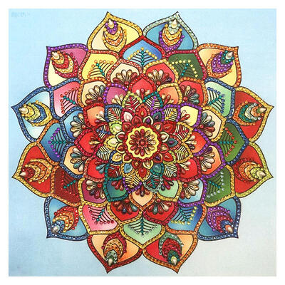 

5D DIY Special Shaped Diamond Painting Mandala Cross Stitch Craft Kit Decor