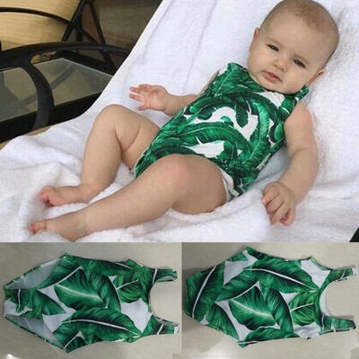 

Cute Newborn Toddler Baby Girl Clothes Sleeveless Floral Romper Bodysuit Outfits