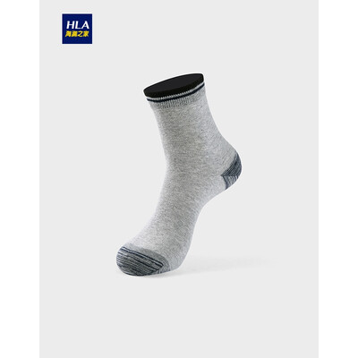 

HLA Haishu Home Socks Male 2018 Autumn New Fashion Comfort Three Pairs Set Inlay HZACJ3E045A Navy Blue Inlay Light Gray Inlay Black Inlay 45 26-28CM