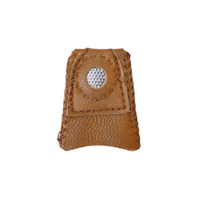 

Handmade Thimble Sheepskin Fingertips Finger Protector DIY Leather Tools Fingertips Finger Sleeve For Sewing Embroidery