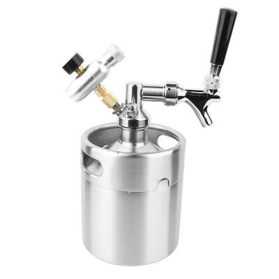 

Greensen 18L Stainless Steel Beer Keg Wine Barrel Automatic Beer Container