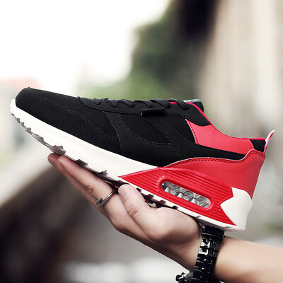 

Increased fashion mens shoes Leather PU cushion sports shoes running shoes