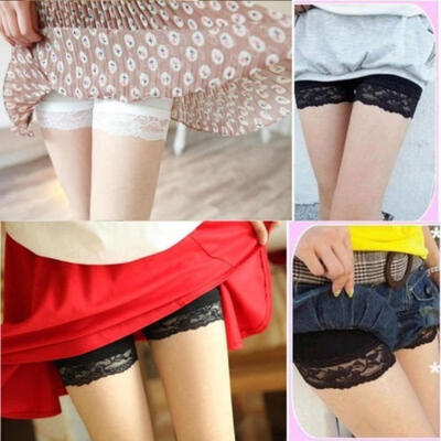 

Hot Women Ladies Dancing Shorts Spandex Elastic LacePants Safety Short Pants Underwear