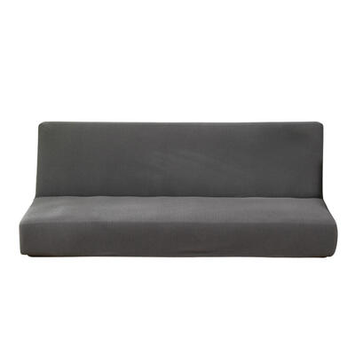 

Silver Gray Knitted Tight Wrap All-inclusive Slip-resistant Sofa Cover