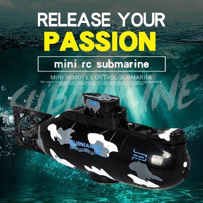 

Create Toys 3311M Mini RC Submarine Boat RC Toy Remote Control Waterproof Diving Birthday Gift for Kids Boys