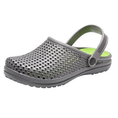 

Sandals Men shoes 2019 Mens Summer Hole Shoes Sandals Breathable Casual Outdoor Non-Slip Fashion Sandals Beach Slipper