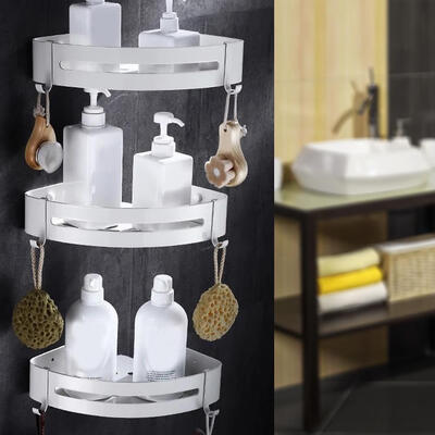 

Ashata Rotating Towel Wall Mounted Hanger Holder Hook Organizer Home Kitchen Bathroom