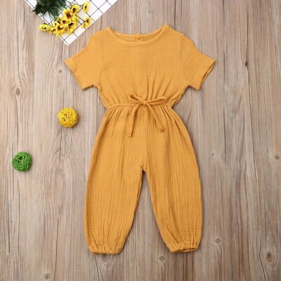 

Baby Girl Newborn Clothes Cotton Romper Bodysuit Jumpsuit Summer Outfits Set