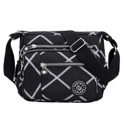 

Fashion Waterproof Nylon Shoulder Bags Women Messenger Bag Carteira Vintage Ladies Handbag Female Crossbody Bags Hobos T30