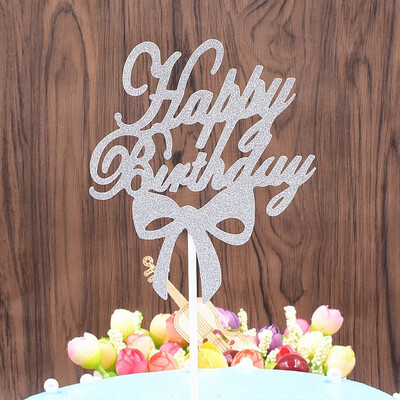 

FUNNYBUNNY Happy Birthday Toppers Cake Cupcake Bunting Banner Party Decor