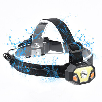 

Saidsome 3A Strong Head Light COB Portable Outdoor Work Emergency Light Night Light flashlight lamp