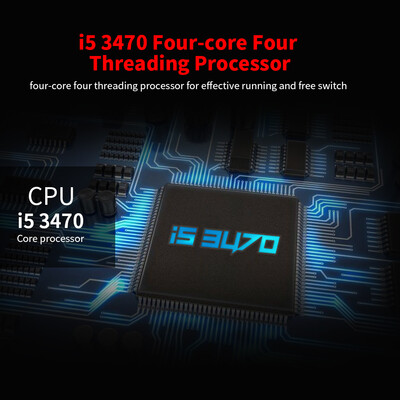 

Jingsha B75 Motherboard -ATX LGA1155 DDR3 Mainboard i5 3470 Core CPU