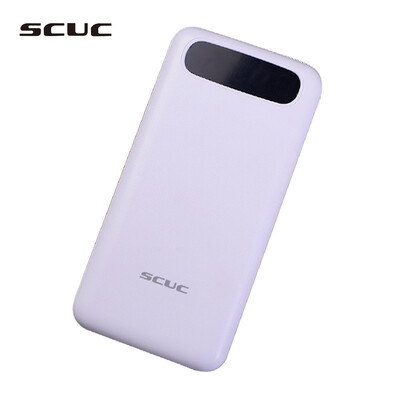 

Ultra-thin large-capacity LCD screen charging treasure SCUC 20000mah portable mobile power