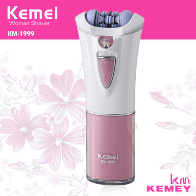 

〖Follure〗KEMEI mini Electric Epilator Lady Armpit Hair Shaver Travel Bikini Hair Removal