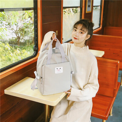 

Junior Middle School Ancient Girls Bookbag Korean Edition Simple High School Students Shoulder Bag Campus Mori Department Large C