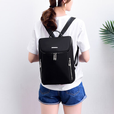 

Tailored Fashion Lady Oxford Cloth Large Capacity Three-Dimensional Backpack Student Bag