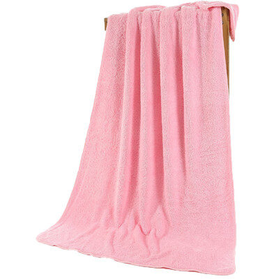 

Ultra Soft Coral Fleece Bath Towel Korean Multi-Color Water Absorbent Towel Large Size 70140cm