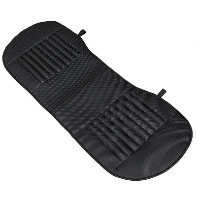 

Universal Car Dustproof&Waterproof PU Leather Breathable Bamboo Charcoal Automobile Back Seat Cushion Auto Accessories
