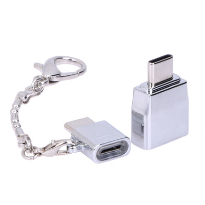 

Creative Alloy Type-C Male TO Female Micro USB Adapter Converter Connector