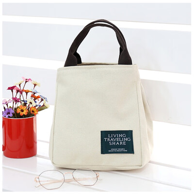 

Reusable Women Canvas Drawstring Top Handle Bags Female Letter Soft Handle Portable Handbag Fashion Summer Beach Bag