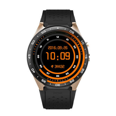 

KW88 Android 51 Quad Core 512MB 4GB GPS Heart Rate 3G Smartwatch Phone