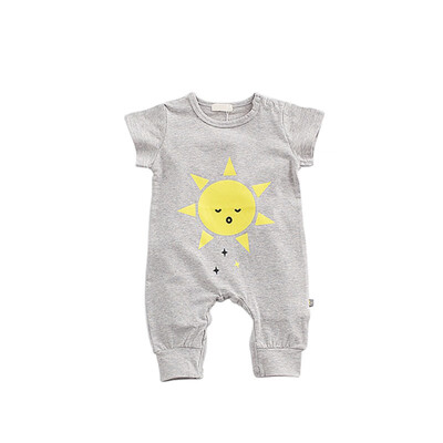 

Cartoon Baby Rompers Newborn Cotton Baby Girls Jumpsuits 2019 Summer Short Sleeve baby Boy Rompers Child Suits